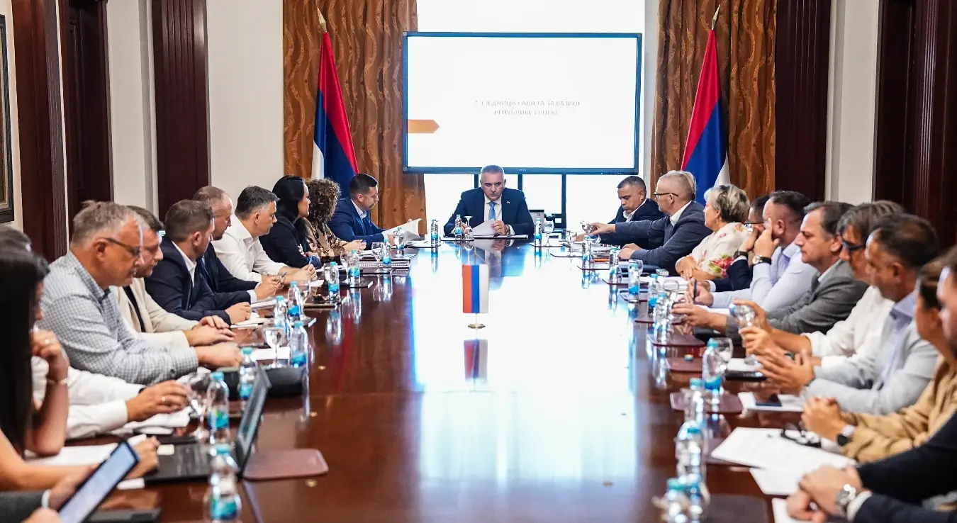Савјет за развој Републике Српске одржао је данас, у сједишту Владе Републике Српске, другу сједницу, којом је предсједавао предсједник Владе Републике Српске Саво Минић.