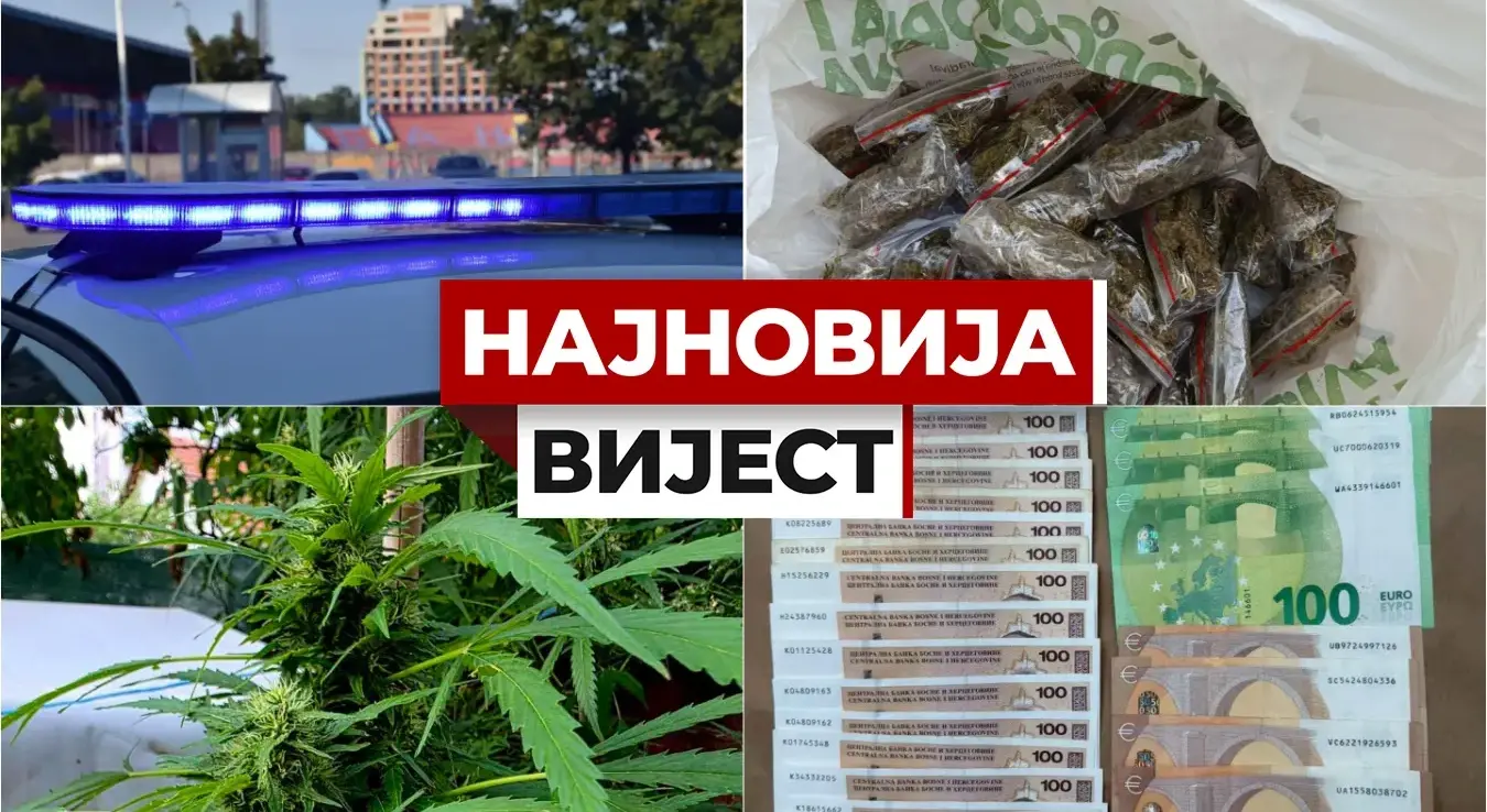 Позната имена ухапшених у Бањалуци, пали због дроге
