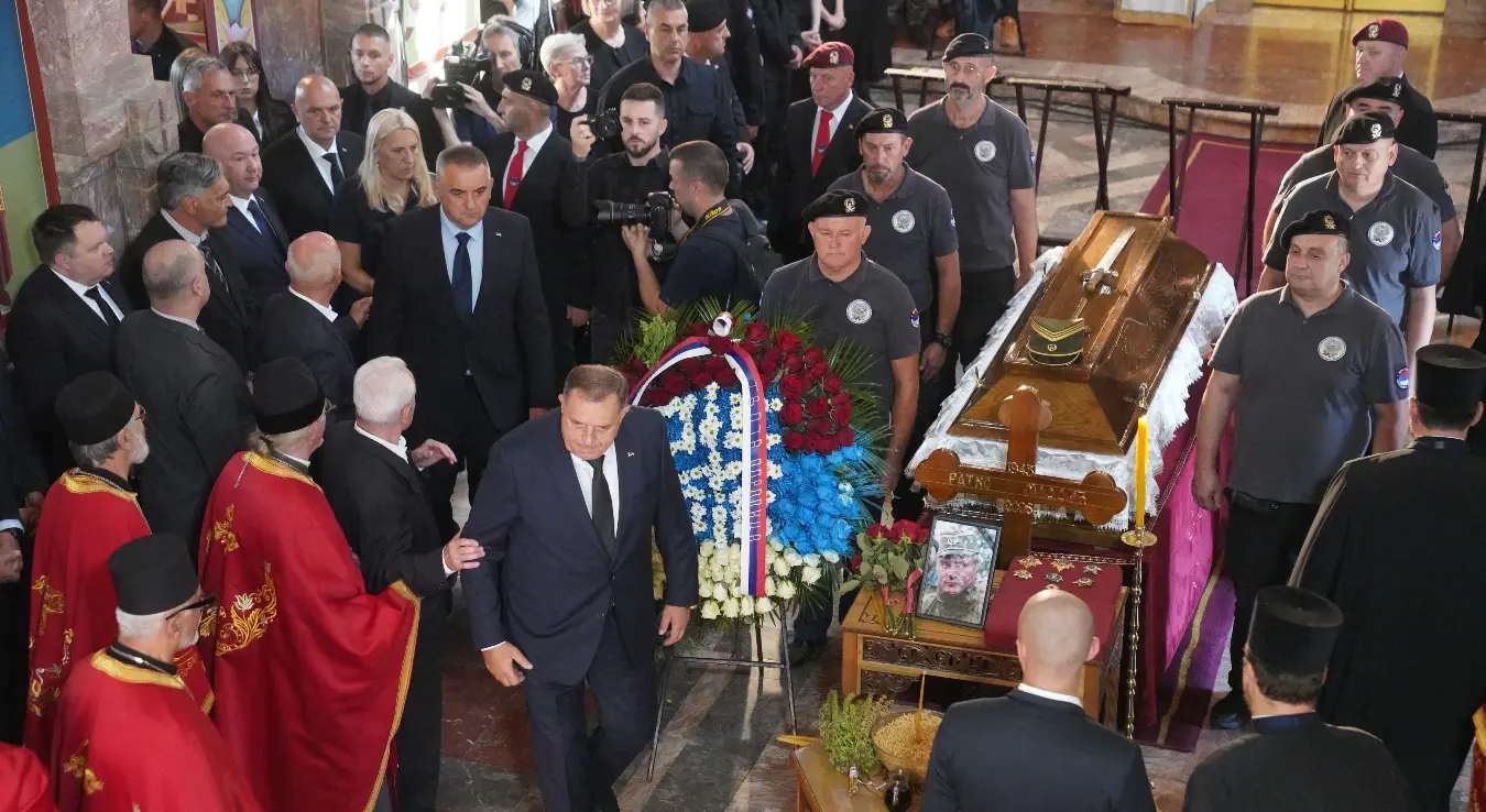 Сахрана генерала Ратка Младића
