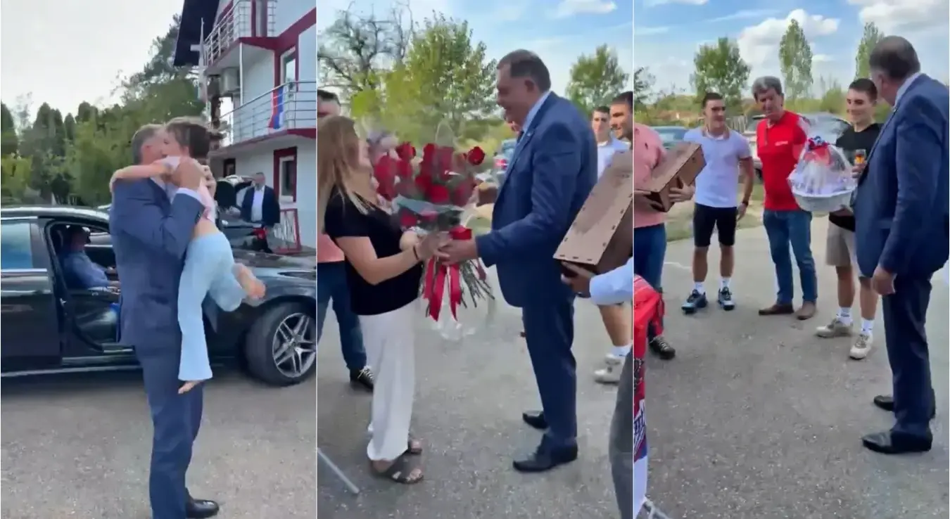Додик обишао породицу Средић која се вратила у Омарску из Њемачке