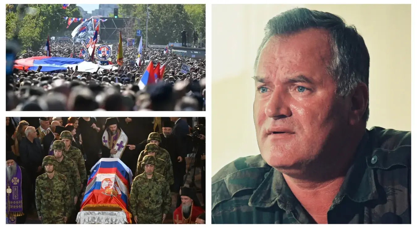 Сахрањен генерал Ратко Младић: Десетине хиљада грађана га испратило на вјечни починак