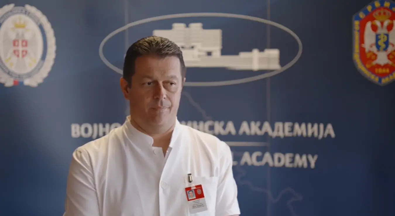 Заменик начелника Војномедицинске академије пуковник примаријус др Иван Лековић
