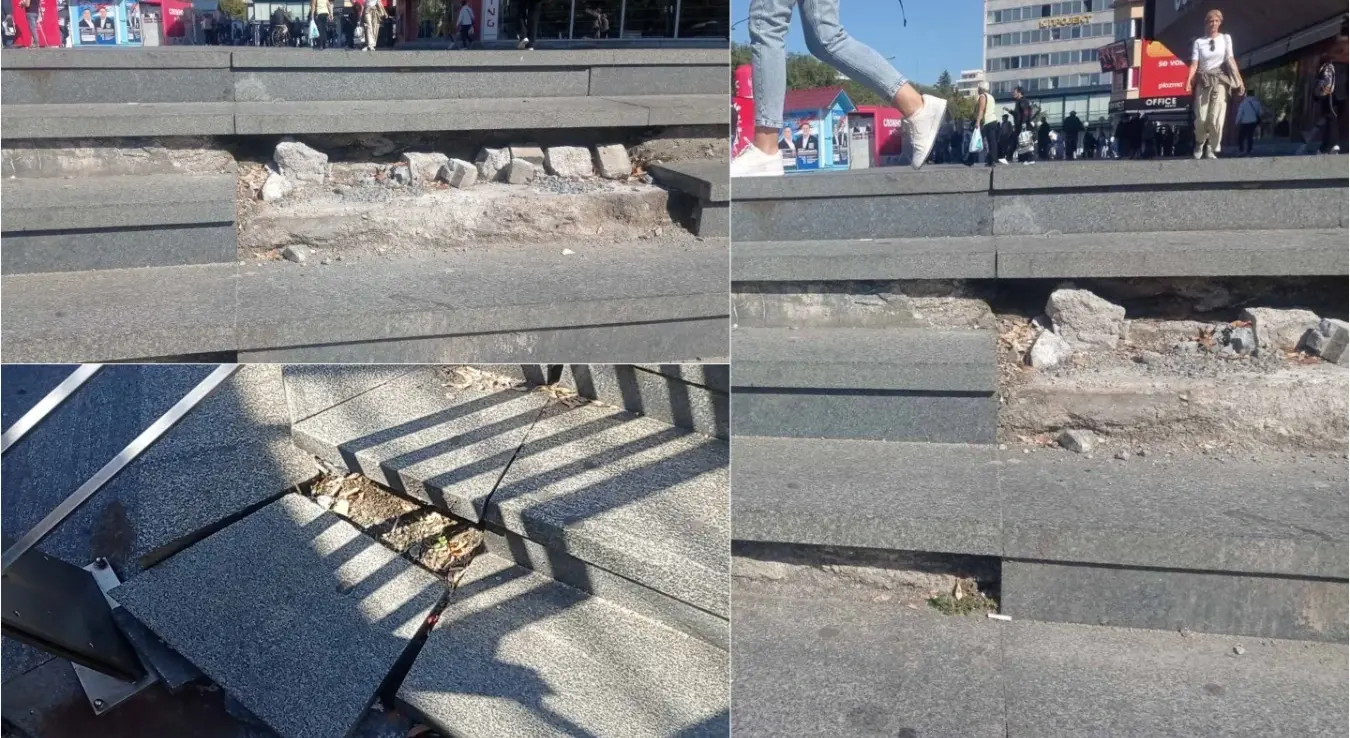Док се постављају скупоцјени споменици, центар града се урушава
