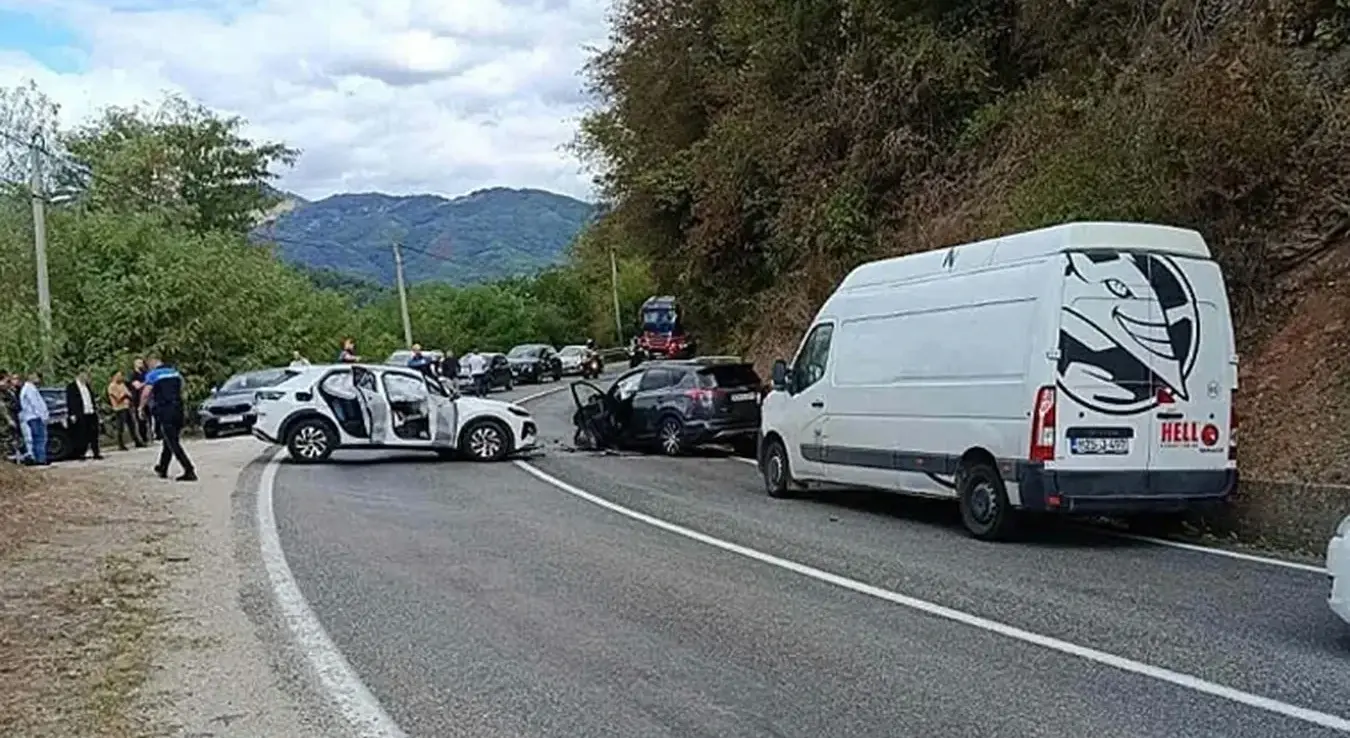 Саобраћајна несрећа на путу Јабланица-Коњиц.