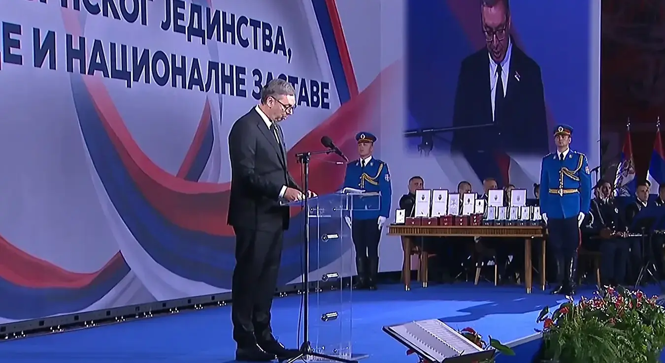 Предсјендик Србије Александар Вучић