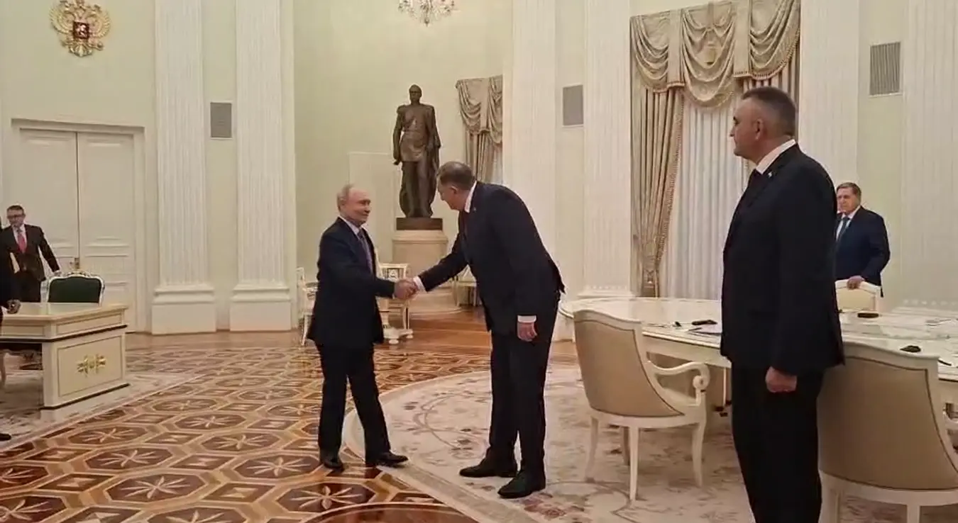 Милорад Додик и Саво Минић се састали са Владимиром Путином