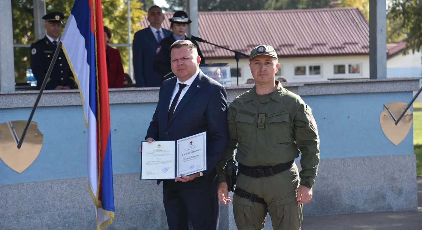 Захвалница МУП-а Жељку Будимиру