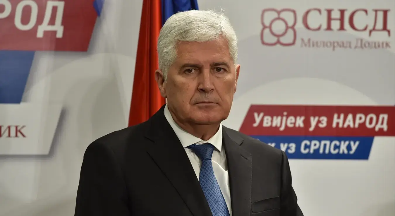 Драган Човић након састанка ХДЗ-а и СНСД-а у Бањалуци.