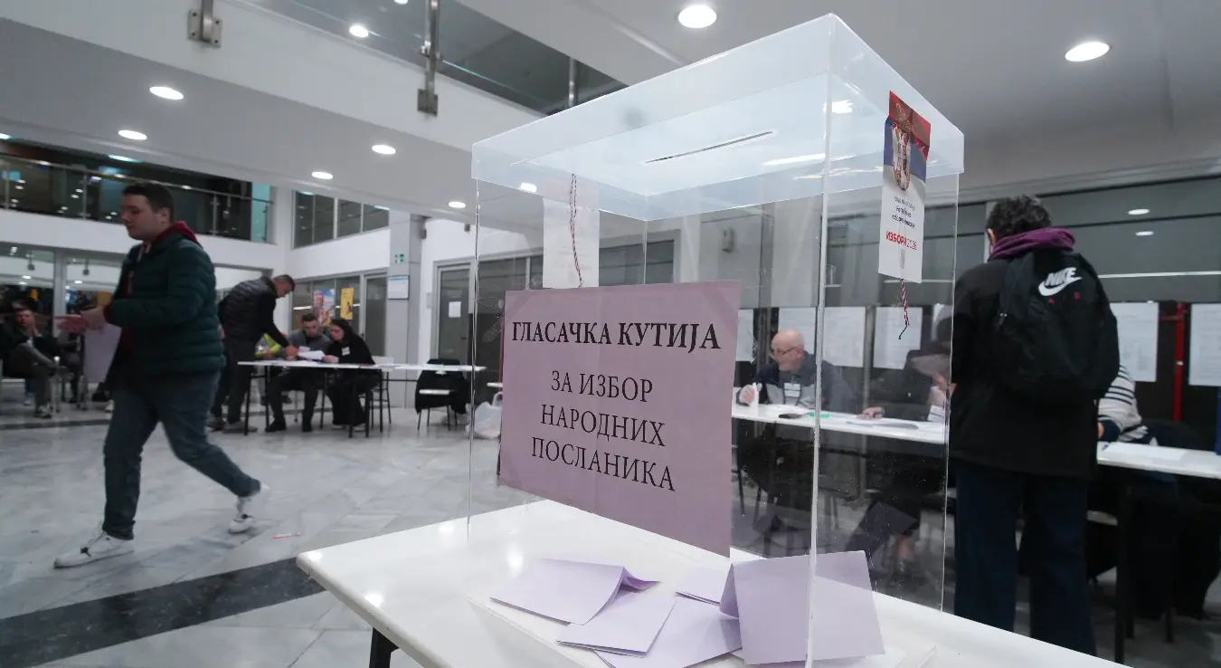 Парламентарни избори у Србији.