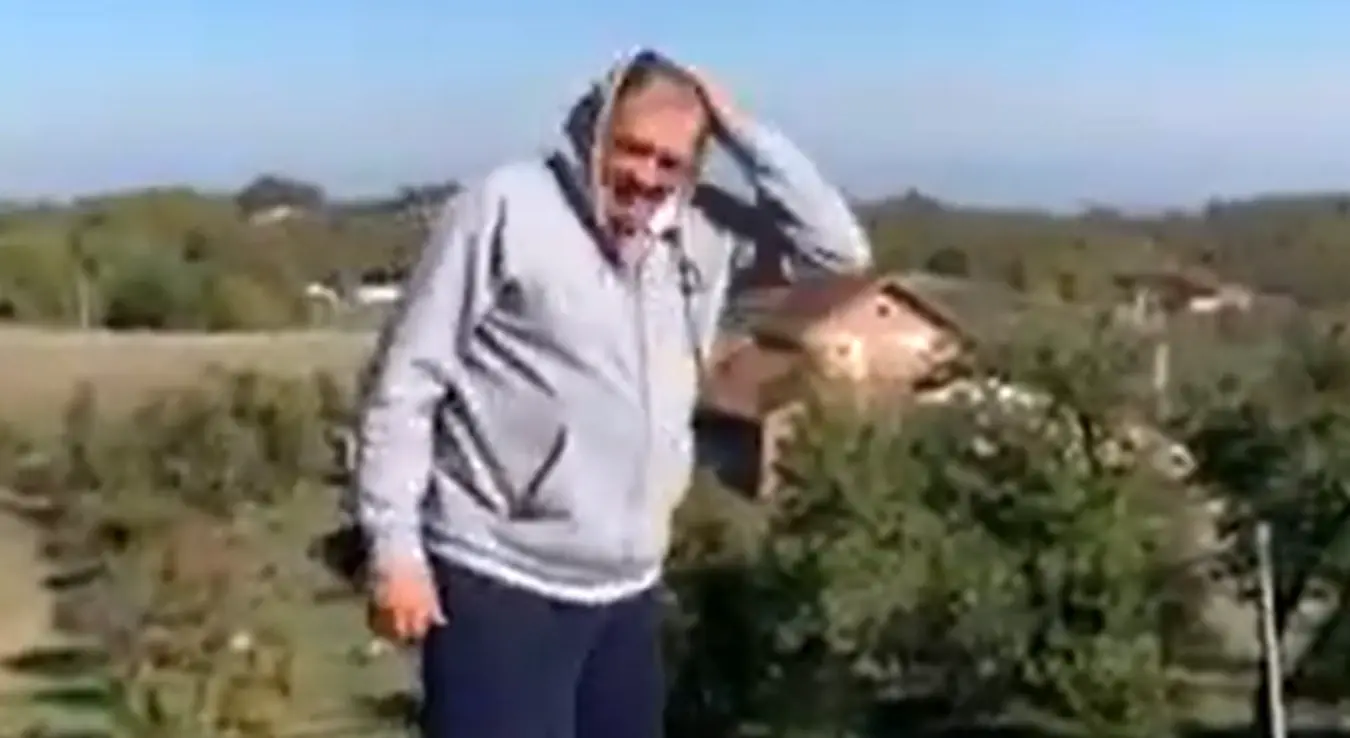 Милорад Додик вјежба у природи