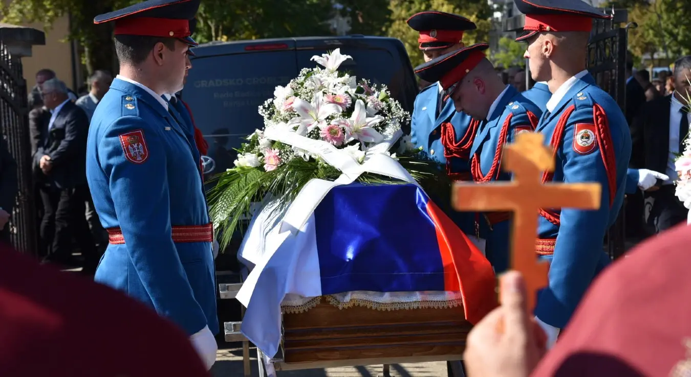 Сахрана Биљане Плавшић