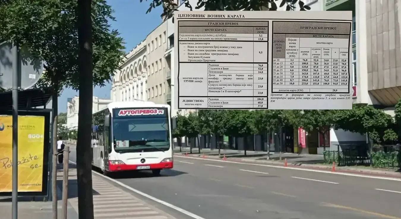 Превозници у Бањалуци затражили су повећање цијена карата за градски и приградски превоз, а разлози су раст цијена горива и све тежи услове пословања.