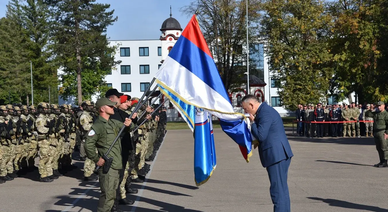 Саво Минић у Центру за обуку