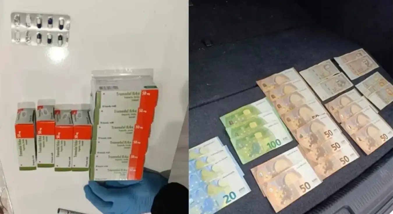 Више од два килограма дроге заплијењено је у полицијској акцији "Слипер", двије особе су упапшене, а за једном се још трага, саопштено је из ПУ Добој.