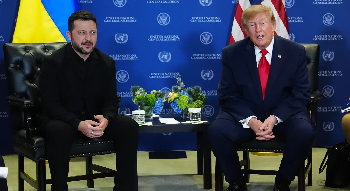 Зеленски и Трамп