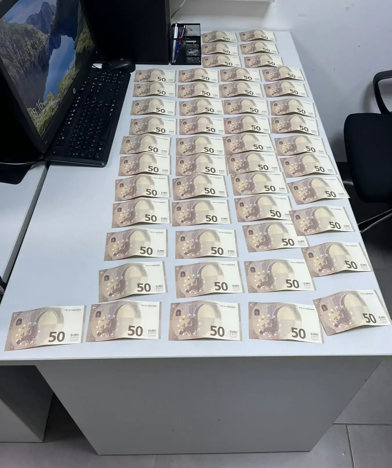 Заплијењени новац у Добој