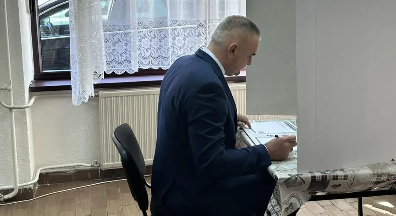 Предсједник Владе Републике Српске Саво Минић гласао на општим изборима, 04.10.2026.